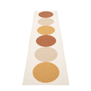 Picture of Gul/Brun/Beige Pappelina matta OTTO Harvest/Background Vanilla 70 x 280 cm / 2 ¼' x 9'