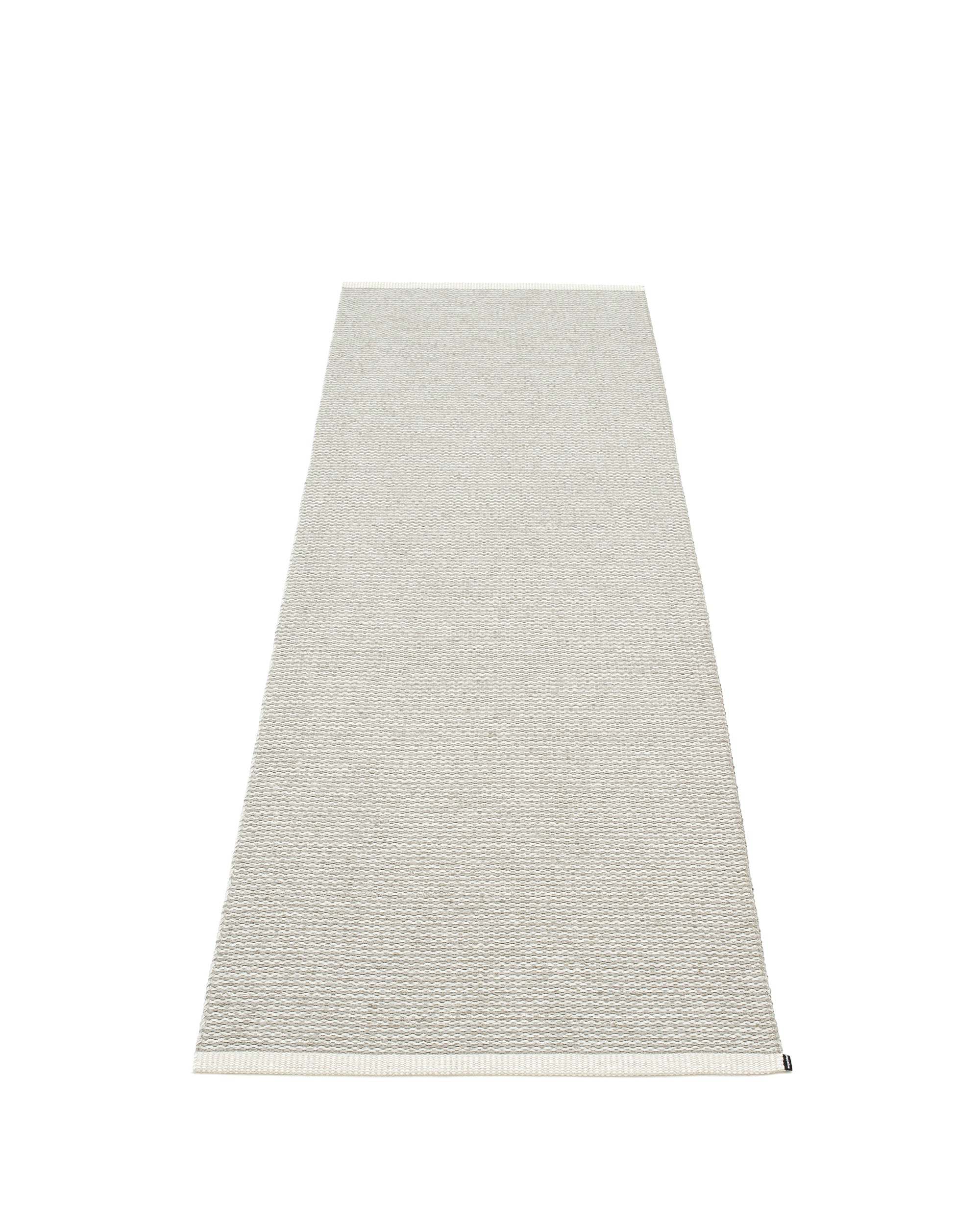 pappelina ラグ 134×199cm フォッシルグレー MONO Fossil Grey - Runner Rug – Pappelina