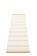Picture of Gul/Vit Pappelina matta BELLE Ochre 60 x 200 cm / 2' x 6 ½'