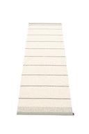 Picture of Grå/Vit Pappelina matta BELLE Warm Grey 60 x 200 cm / 2' x 6 ½'