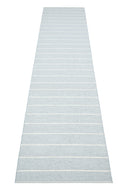Picture of Blå Pappelina matta CARL Blue Fog 70 x 350 cm / 2 ¼' x 11 ½'