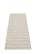 Picture of Grå Pappelina matta CARL Linen/Beige 70 x 180 cm / 2 ¼' x 6'