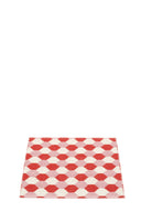 Picture of Röd/Rosa/Multi Pappelina matta DANA Coral Red/Piglet/Vanilla 70 x 60 cm / 2 ¼' x 2'
