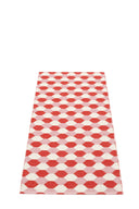 Picture of Röd/Rosa/Multi Pappelina matta DANA Coral Red/Piglet/Vanilla 70 x 160 cm / 2 ¼' x 5 ¼'