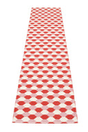 Picture of Röd/Rosa/Multi Pappelina matta DANA Coral Red/Piglet/Vanilla 70 x 335 cm / 2 ¼' x 11'