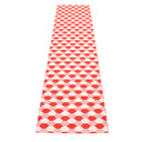 Picture of Red/Pink/Muilticolor Pappelina plastic rug DANA Coral Red/Piglet/Vanilla 70 x 400 cm / 2 ¼' x 13 ¼'
