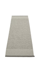 Picture of Grå Pappelina matta EDIT Charcoal/Warm Grey/Stone Metallic 70 x 200 cm / 2 ¼' x 6 ½'