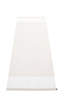 Picture of Grå/Vit Pappelina matta EDIT Fossil Grey/White/White Metallic 85 x 260 cm / 2 ¾' x 8 ½'