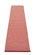 Picture of Röd Pappelina matta EFFI Dark Red/Coral Red/Vanilla 70 x 300 cm / 2 ¼' x 9 ¾'