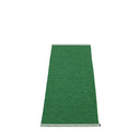 Picture of Green Pappelina plastic rug MONO Grass Green/Dark Green 60 x 250 cm / 2' x 8 ¼'