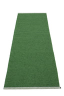 Picture of Grön Pappelina matta MONO Grass Green/Dark Green 85 x 260 cm / 2 ¾' x 8 ½'