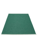 Picture of Green Pappelina plastic rug MONO Dark Green/Jade 180 x 300 cm / 6' x 9 ¾'