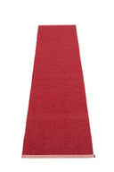 Picture of Röd Pappelina matta MONO Dark Red/Red 60 x 250 cm / 2' x 8 ¼'