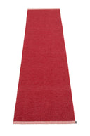 Picture of Röd Pappelina matta MONO Dark Red/Red 70 x 300 cm / 2 ¼' x 9 ¾'