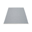 Picture of Blå Pappelina matta MONO Storm/Light Grey 140 x 200 cm / 4 ½' x 6 ½'