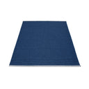 Picture of Blå Pappelina matta MONO Dark Blue/Denim 140 x 200 cm / 4 ½' x 6 ½'