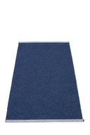 Picture of Blå Pappelina matta MONO Dark Blue/Denim 85 x 160 cm / 2 ¾' x 5 ¼'