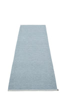 Picture of Blå Pappelina matta MONO Blue Fog 70 x 200 cm / 2 ¼' x 6 ½'