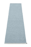 Picture of Blå Pappelina matta MONO Blue Fog 70 x 300 cm / 2 ¼' x 9 ¾'