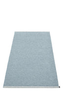 Picture of Blå Pappelina matta MONO Blue Fog 85 x 160 cm / 2 ¾' x 5 ¼'