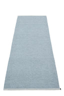 Picture of Blå Pappelina matta MONO Blue Fog 85 x 260 cm / 2 ¾' x 8 ½'