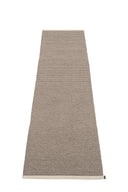 Picture of Brun Pappelina matta MONO Dark Mud/Mud 60 x 250 cm / 2' x 8 ¼'