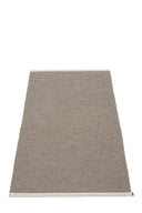 Picture of Brun Pappelina matta MONO Dark Mud/Mud 85 x 160 cm / 2 ¾' x 5 ¼'