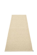 Picture of Beige/Vit Pappelina matta MONO Sand 70 x 200 cm / 2 ¼' x 6 ½'