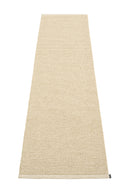 Picture of Beige/Vit Pappelina matta MONO Sand 70 x 300 cm / 2 ¼' x 9 ¾'