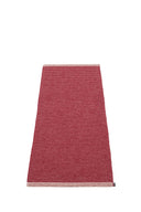 Picture of Rosa/Röd Pappelina matta MONO Blush/Dark Red 60 x 150 cm / 2' x 5'