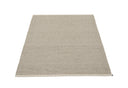 Picture of Grå Pappelina matta MONO Dark Linen/Linen 140 x 200 cm / 4 ½' x 6 ½'