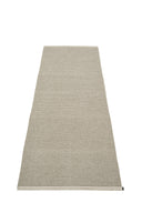 Picture of Grå Pappelina matta MONO Dark Linen/Linen 70 x 200 cm / 2 ¼' x 6 ½'