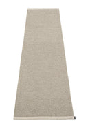 Picture of Grå Pappelina matta MONO Dark Linen/Linen 70 x 300 cm / 2 ¼' x 9 ¾'