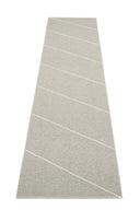 Picture of Grå/Vit Pappelina matta RANDY Warm Grey 70 x 320 cm / 2 ¼' x 10 ½'