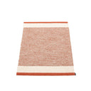 Picture of Röd/Vit Pappelina sample SAMPLE EDIT Brick/Vanilla/Linen Metallic 20 x 20 cm / Sample 8" x 8"