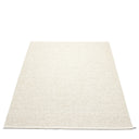 Picture of Vit Pappelina matta SVEA Vanilla/Beige Metallic 180 x 260 cm / 6' x 8 ½'