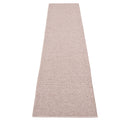 Picture of Pink Pappelina plastic rug SVEA Lilac Metallic/Pale Rose 70 x 400 cm / 2 ¼' x 13 ¼'
