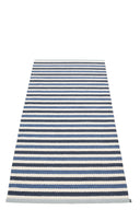 Picture of Blå/Vit Pappelina matta TEO Denim/Dark Blue/Vanilla 85 x 200 cm / 2 ¾' x 6 ½'
