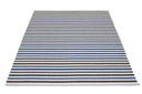 Picture of Blå/Vit Pappelina matta TEO Denim/Dark Blue/Vanilla 180 x 260 cm / 6' x 8 ½'