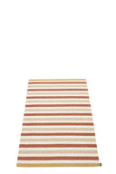 Picture of Röd/Vit/Beige Pappelina matta TEO Brick/Beige/Vanilla 70 x 120 cm / 2 ¼' x 4'