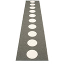 Picture of Grey Pappelina plastic rug VERA Charcoal 70 x 450 cm / 2 ¼' x 14 ¾'