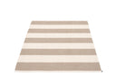 Picture of Vit/Brun Pappelina matta BOB Vanilla/Mud 140 x 180 cm / 4 ½' x 6'