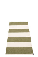 Picture of Vit/Grön Pappelina matta BOB Vanilla/Pine 70 x 150 cm / 2 ¼' x 5'