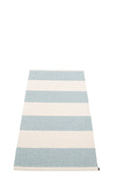 Picture of Vit/Blå Pappelina matta BOB Vanilla/Blue Fog 70 x 150 cm / 2 ¼' x 5'