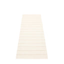 Picture of Vit Pappelina matta CARL Vanilla/White 70 x 180 cm / 2 ¼' x 6'
