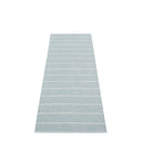 Picture of Blå Pappelina matta CARL Blue Fog 70 x 180 cm / 2 ¼' x 6'