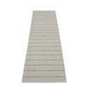 Picture of Grå Pappelina matta CARL Warm Grey/Fossil Grey 70 x 270 cm / 2 ¼' x 8 ¾'