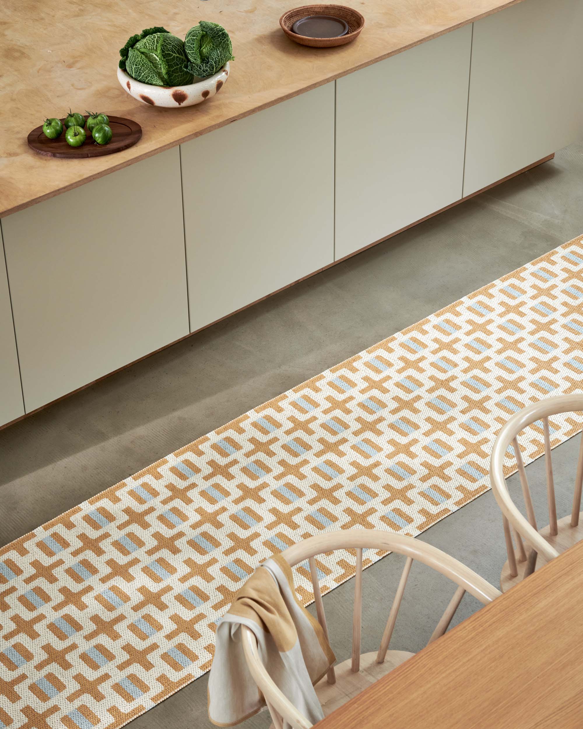 TOM Ochre - Runner Rug – Pappelina