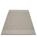 Picture of Grey/Muilticolor Pappelina plastic rug EDIT Charcoal/Warm Grey/Stone Metallic 230 x 320 cm / 7 ½’ x 10 ½’