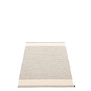 Picture of Grå/Vit Pappelina matta EDIT Linen/Vanilla/Stone Metallic 70 x 120 cm / 2 ¼' x 4'